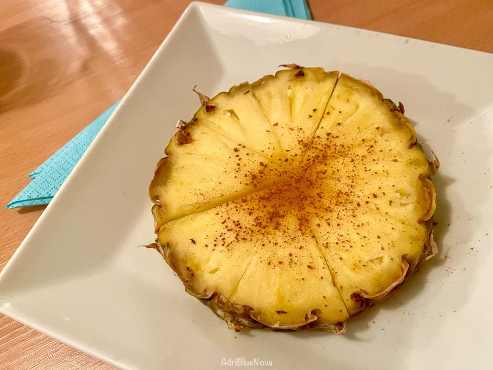 Griechisches Restaurant Mykonos Riedlingen | Bewertung 4 ananas mit zimt